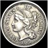 Image 1 : 1865 Nickel Three-Cent Piece CLOSELY  UNCIRCULATED