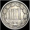 Image 2 : 1865 Nickel Three-Cent Piece CLOSELY  UNCIRCULATED