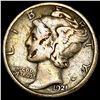 Image 1 : 1921-D Silver Mercury Dime LIGHTLY CIRCULATED
