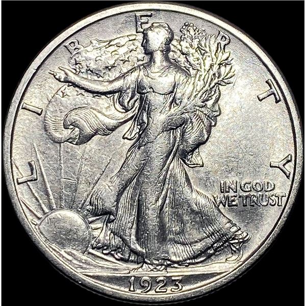 1923-S Walking Liberty Half Dollar CLOSELY  UNCIRCULATED
