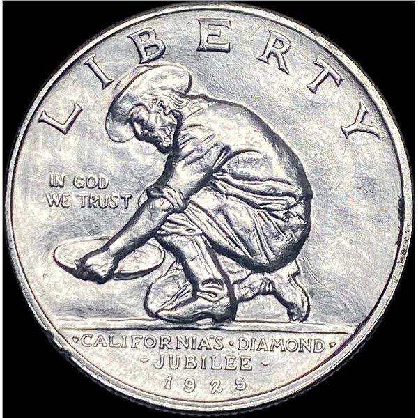 1925-S California Jubilee Half Dollar CLOSELY  UNCIRCULATED