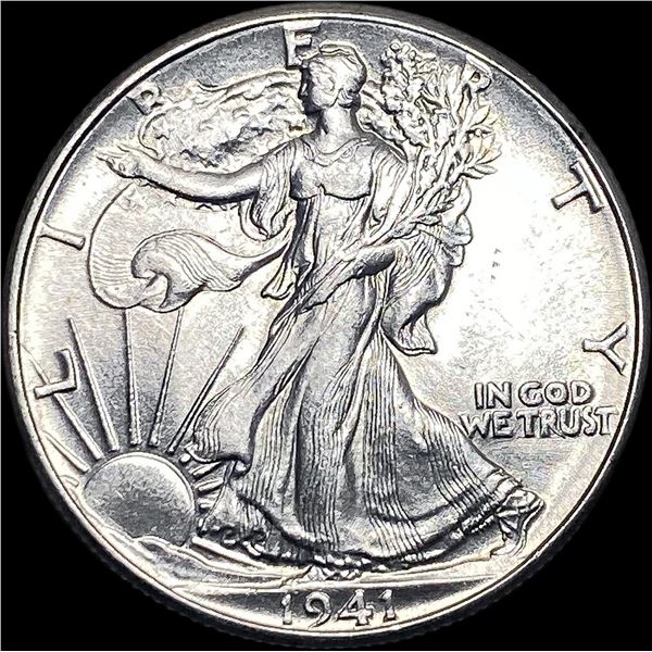 1941 Walking Liberty Half Dollar CHOICE BU