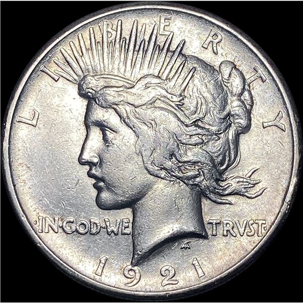 1921 Silver Peace Dollar CLOSELY UNCIRCULATED