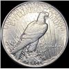 Image 2 : 1921 Silver Peace Dollar CLOSELY UNCIRCULATED