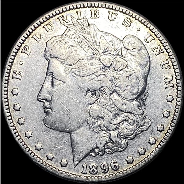 1896-O Morgan Silver Dollar NEARLY  UNCIRCULATED