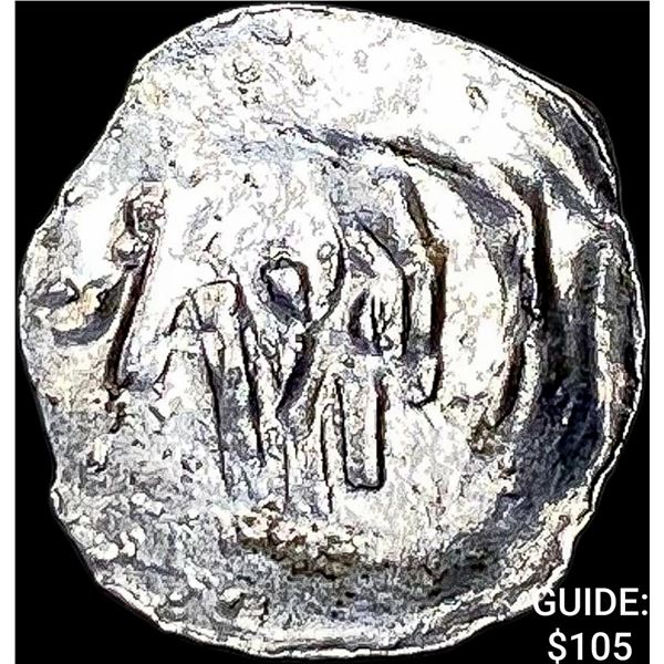 1250-1300 Germany Silver Hand Heller NEARLY UNCIRCULATED