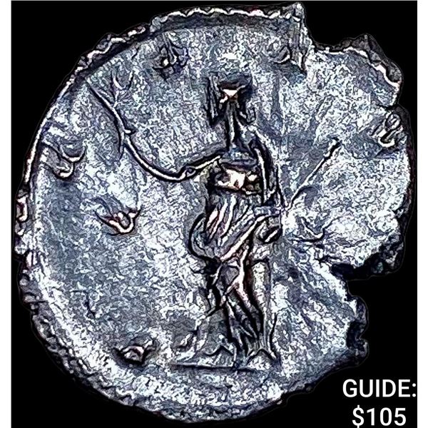 Romano-Gallic Victorinus 269-271 BI Dbl Denarius CHOICE AU