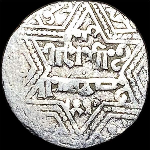 Islamic Artuqid Silver Dirham NEARLY UNCIRCULATED