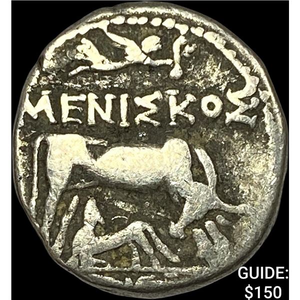 Illyria 260-167/98 SIlver Drachm NEARLY UNCIRCULATED