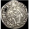 Image 1 : 1540-1590 Hungary Madonna&Child Silver Denar CLOSELY UNCIRCULATED