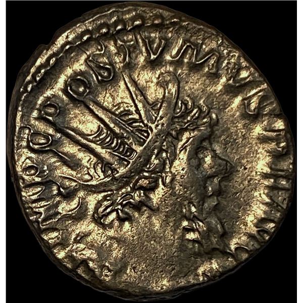 Roman Postumus 260-269 AD BI Dbl Denarius CHOICE AU