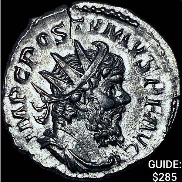 Roman Postumus 260-269 AD SIlver Dbl Denarius CHOICE AU