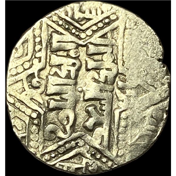 1100-1350 Islamic Artqid SIlver Dirham NEARLY UNCIRCULATED