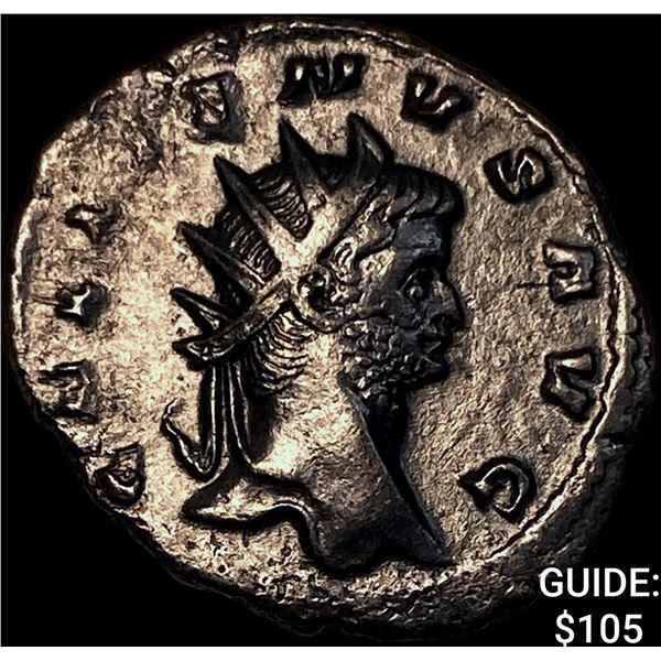 Roman Gallienus BI Dbl Denarius CHOICE AU