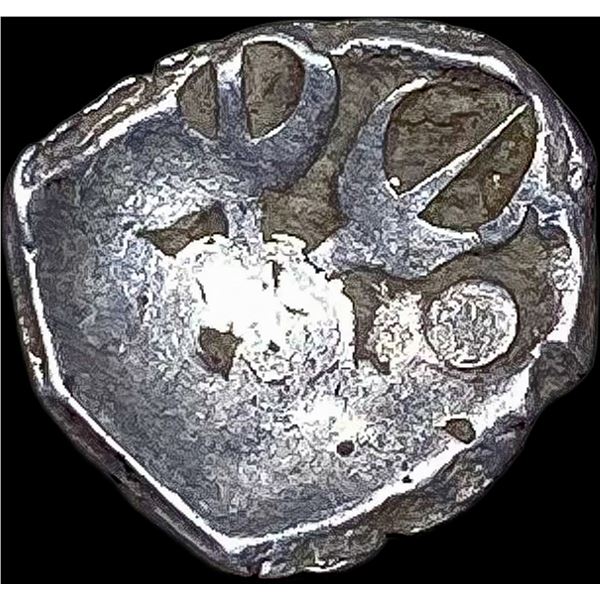 India 500-400 BC Silver 1/8th Taxila NEARLY UNCIRCULATED