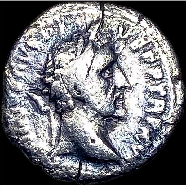 Roman Ant. Pius 138-161 AD Silver Denarius NEARLY UNCIRCULATED