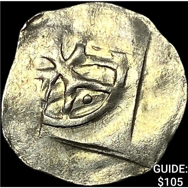 1250-1300 Germany SIlver Hand Heller NEARLY UNCIRCULATED