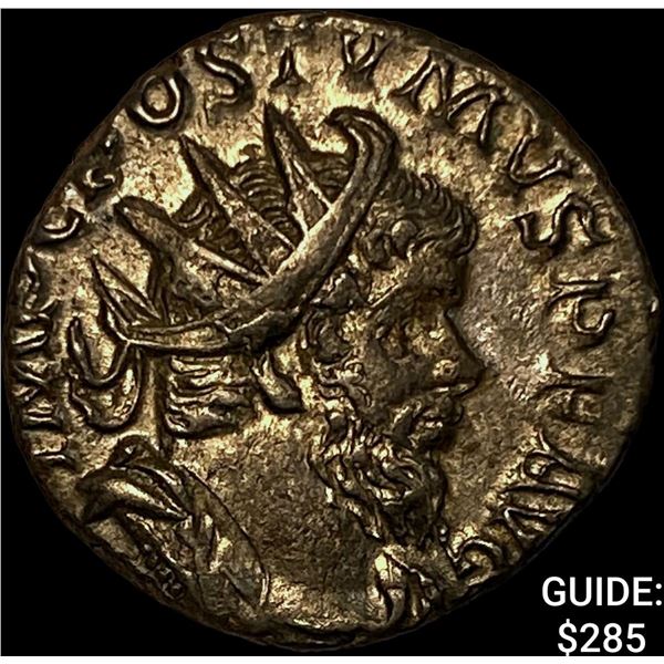 Roman Postumus 260-269 AD SIlver Dbl Denarius CHOICE AU