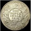 Image 2 : 1919 British India Rupee UNCIRCULATED