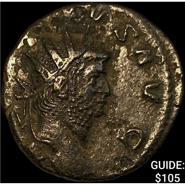 Roman Gallienus 253-268 AD BI Dbl Denarius CHOICE AU