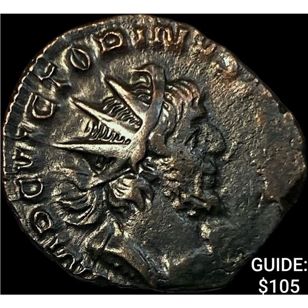 Romao-Gallic Victorinus 269-271 AD Dbl Denarius CHOICE AU