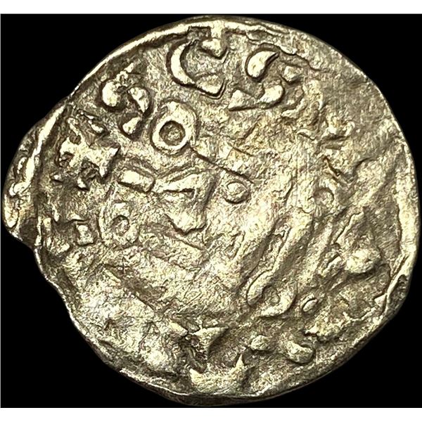 1150-1200 France Abbey of St Martin Silver Denier NEARLY UNCIRCULATED