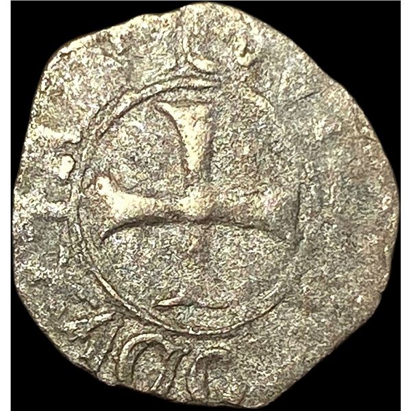 14th-15th Cent. Venetian Republic Silver Tornesello NEARLY UNCIRCULATED