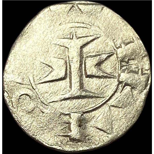 Crusades Bishops of Maguelone SIlver Denar NEARLY UNCIRCULATED