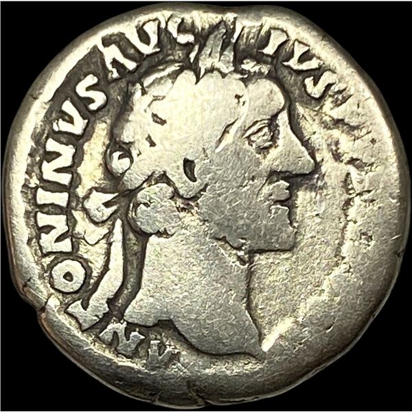 Roman Ant. Pius 138-161 AD Silver Denarius NEARLY UNCIRCULATED