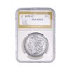 Image 1 : 1878-CC Morgan Silver Dollar PGA MS63