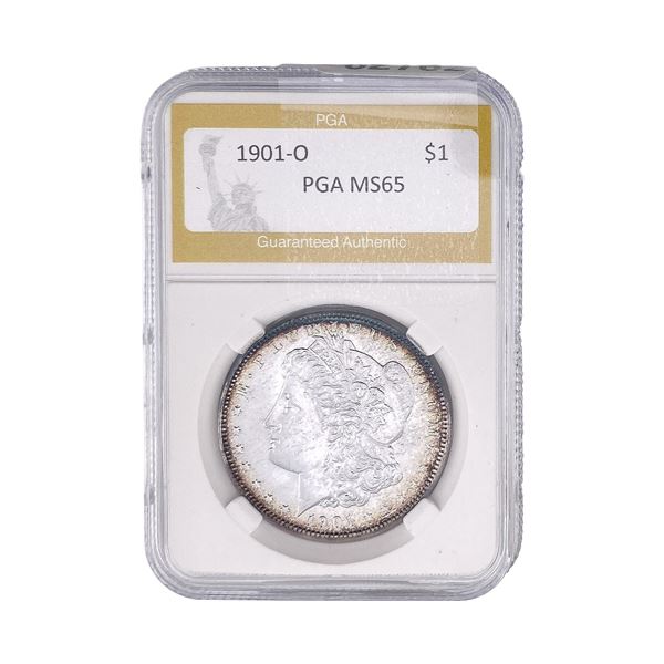 1901-O Morgan Silver Dollar PGA MS65
