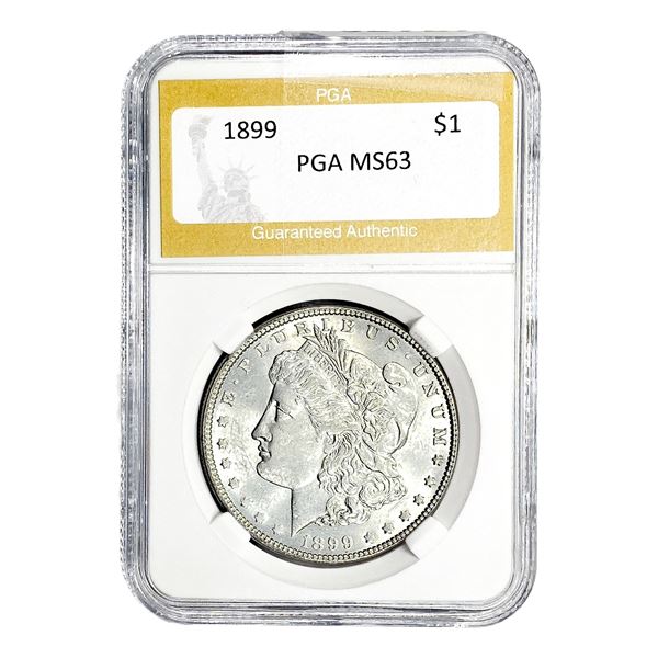 1899 Morgan Silver Dollar PGA MS63