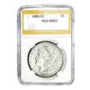 Image 1 : 1880-CC Morgan Silver Dollar PGA MS62