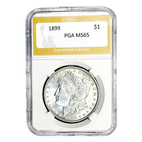1899 Morgan Silver Dollar PGA MS65