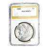Image 1 : 1880 Morgan Silver Dollar PGA MS65+