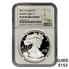 Image 1 : 2021-W Silver Eagle NGC PF69 Ultra Cameo