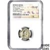 Image 1 : Roman Geta,AD209-211 AR Denarius As Caesar.Laodicea NGC ChVF