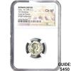 Image 1 : Roman Geta,AD209-211 AR Denarius As Caesar.Laodicea NGC ChXF