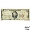 Image 1 : 1929 $20 First National Bank Of Chillicothe OH
