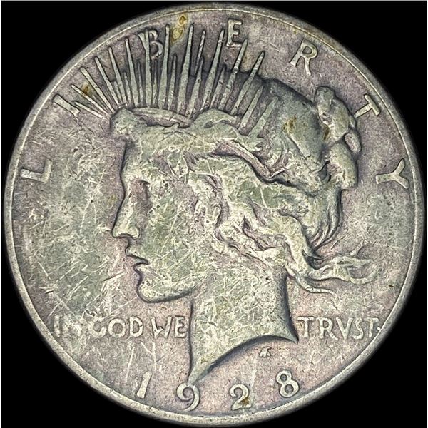 1928 Peace Silver Dollar ABOUT UNCIRCULATED