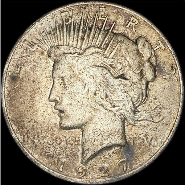 1927 Peace Silver Dollar ABOUT UNCIRCULATED