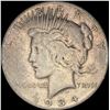 Image 1 : 1934 Peace Silver Dollar ABOUT UNCIRCULATED