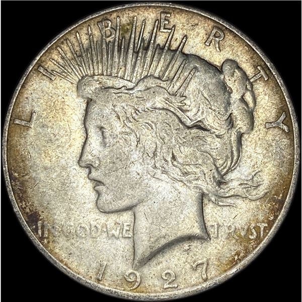 1927 Peace Silver Dollar NEARLY UNCIRCULATED
