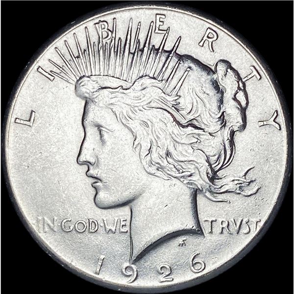 1926 Silver Peace Dollar CHOICE AU