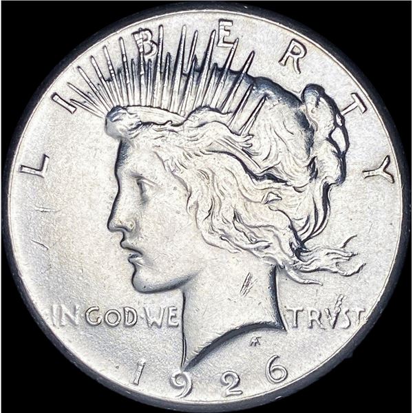 1926 Silver Peace Dollar CHOICE AU