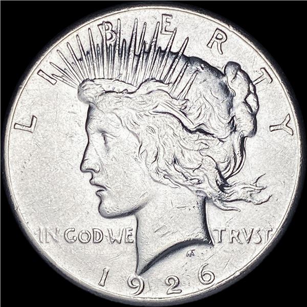1926 Silver Peace Dollar CHOICE AU