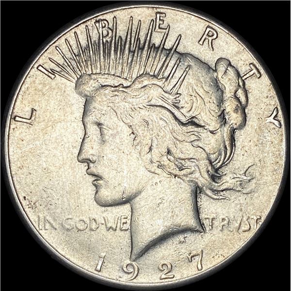 1927-S Silver Peace Dollar CLOSELY UNCIRCULATED