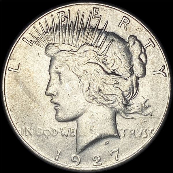 1927-S Silver Peace Dollar CLOSELY UNCIRCULATED