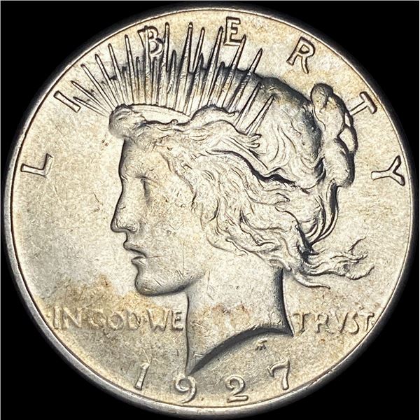 1927 Silver Peace Dollar CLOSELY UNCIRCULATED
