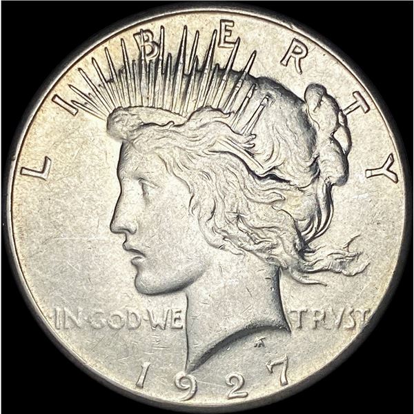 1927-S Silver Peace Dollar CLOSELY UNCIRCULATED